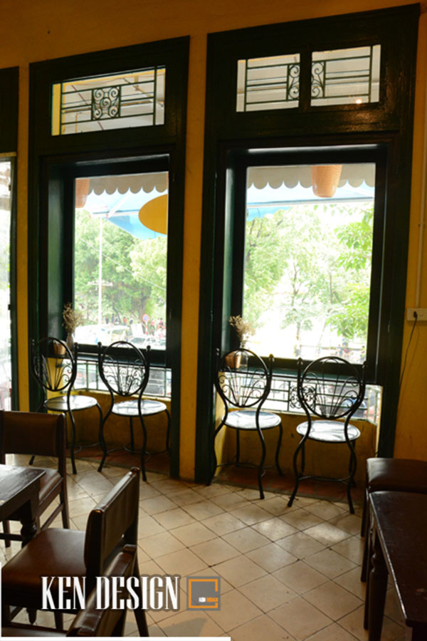 thiết kế quán cafe nhỏ